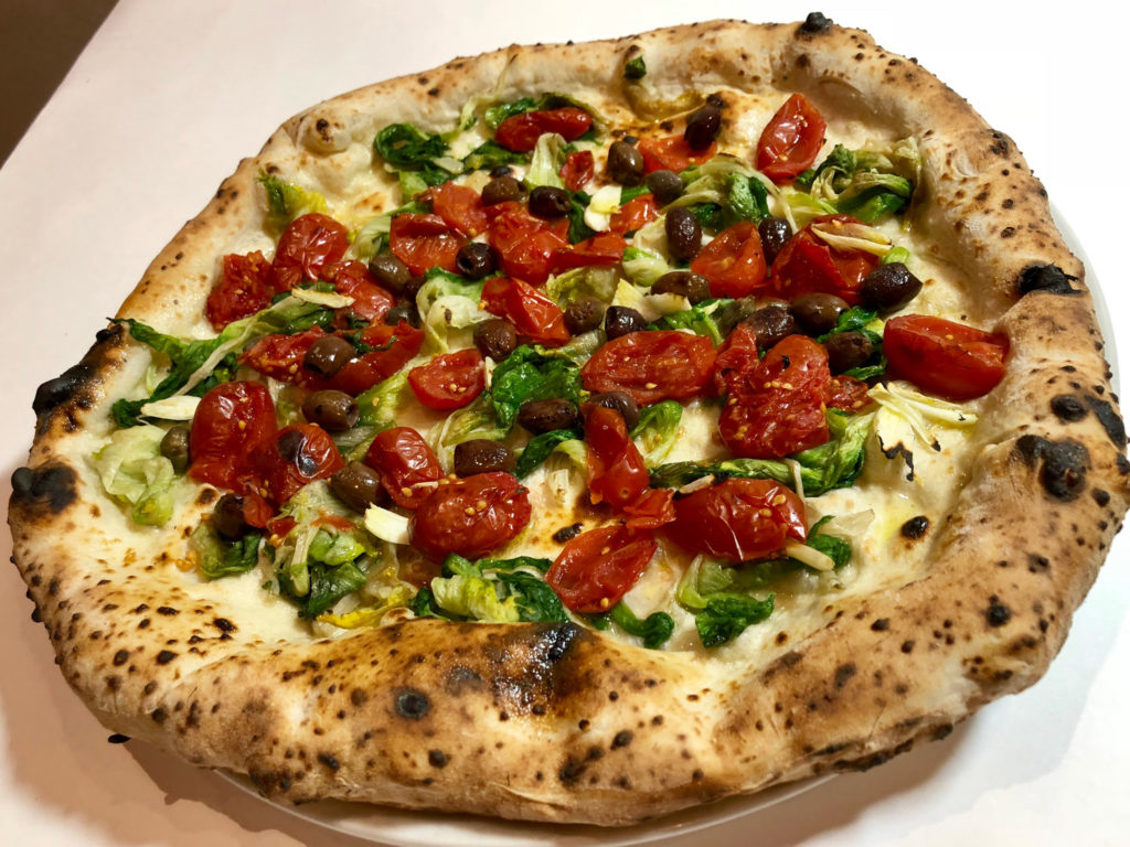 Neapolitan pizza in Naples 