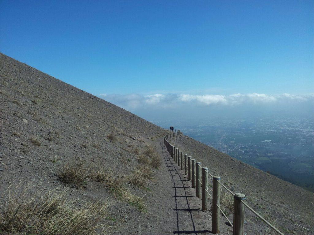 Mount Vesuvius in Naples