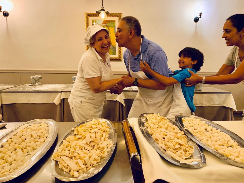 pasta making Rome 